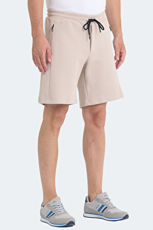 Slazenger VILTE I Erkek Cepli Taş Gri Şort