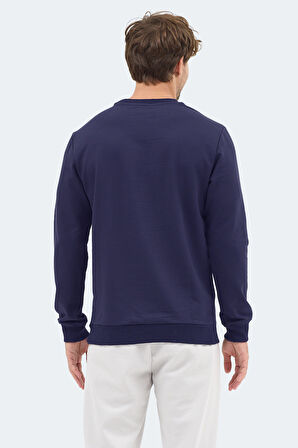 Slazenger RUBIO Erkek  Lacivert Sweatshırt