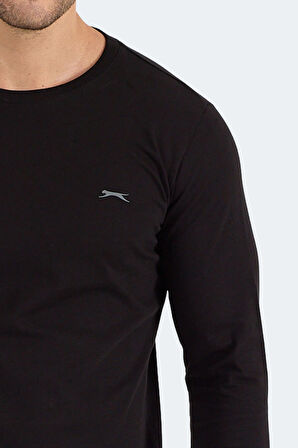 Slazenger ROVER Erkek  Siyah Sweatshirt