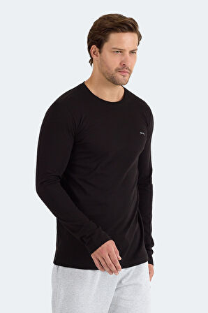 Slazenger ROVER Erkek  Siyah Sweatshirt