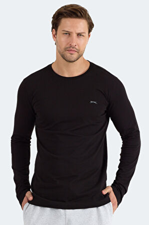 Slazenger ROVER Erkek  Siyah Sweatshirt