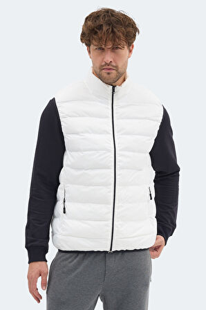 Slazenger BARROS Erkek  Ekru Yelek