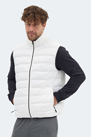 Slazenger BARROS Erkek  Ekru Yelek