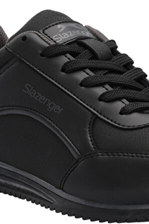 Slazenger MELBURN I Erkek  Siyah / Siyah Günlük Spor Ayakkabısı