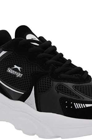 Slazenger INFERNO I Erkek  Siyah / Beyaz Koşu & Yürüyüş Spor Ayakkabısı