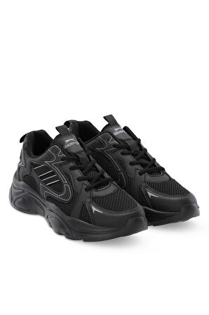 Slazenger INMORTAL I Erkek  Siyah / Koyu Gri Koşu & Yürüyüş Spor Ayakkabısı