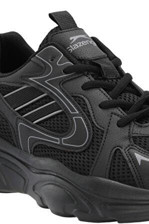 Slazenger INMORTAL I Erkek  Siyah / Koyu Gri Koşu & Yürüyüş Spor Ayakkabısı