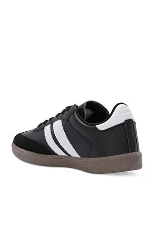 Slazenger ITALY I Kadın  Siyah / Beyaz Günlük Spor Ayakkabısı