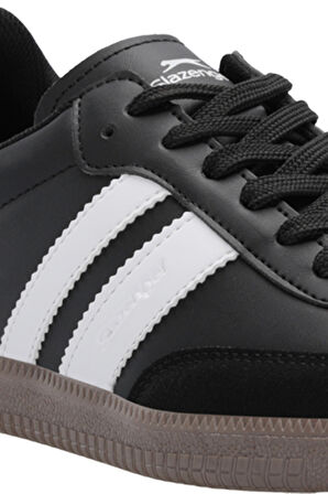Slazenger ITALY I Kadın  Siyah / Beyaz Günlük Spor Ayakkabısı