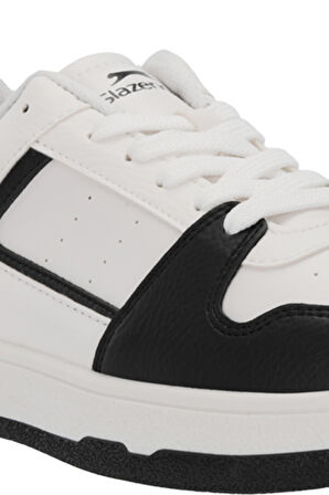 Slazenger POLYS I Kadın  Beyaz / Siyah Günlük Spor Ayakkabısı