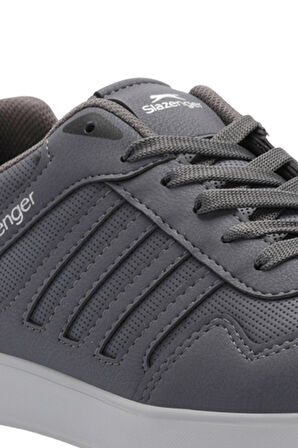 Slazenger ELECTRO Erkek  Koyu Gri Günlük Spor Ayakkabısı