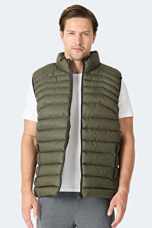 Slazenger HARMONA Erkek  Haki Yelek