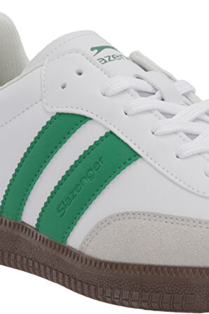 Slazenger ITALY I Erkek  Beyaz / Yeşil Günlük Spor Ayakkabısı