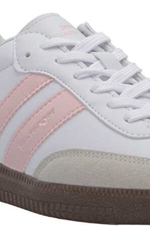 Slazenger ITALY I Kadın  Beyaz / Pembe Günlük Spor Ayakkabısı