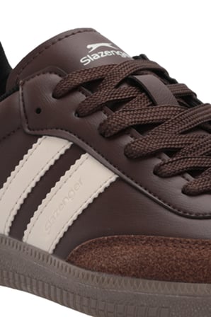 Slazenger ITALY I Kadın  Kahve / Bej Günlük Spor Ayakkabısı