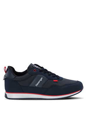 Slazenger OFFENSE Erkek  Lacivert / Beyaz Günlük Spor Ayakkabısı