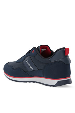 Slazenger OFFENSE Erkek  Lacivert / Beyaz Günlük Spor Ayakkabısı