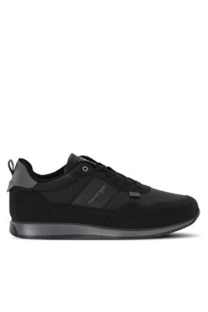 Slazenger OFFENSE Erkek  Siyah / Koyu Gri Günlük Spor Ayakkabısı