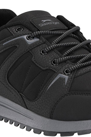 Slazenger OUTBACK I Erkek  Siyah / Koyu Gri Günlük Spor Ayakkabısı