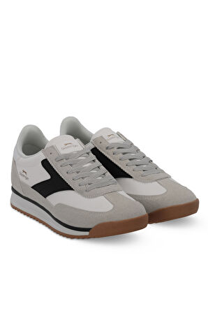 Slazenger OASIS I Erkek  Gri / Beyaz Günlük Spor Ayakkabısı