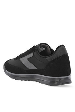Slazenger OASIS I Erkek  Siyah / Koyu Gri Günlük Spor Ayakkabısı