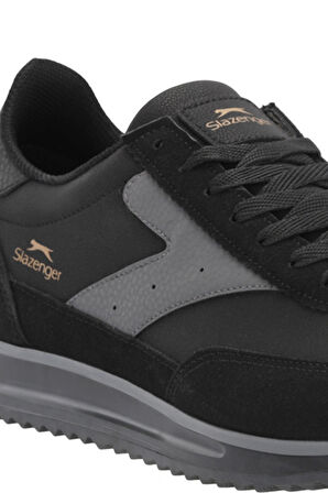 Slazenger OASIS I Erkek  Siyah / Koyu Gri Günlük Spor Ayakkabısı