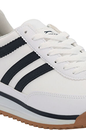 Slazenger OXYGEN I Erkek  Beyaz / Lacivert Günlük Spor Ayakkabısı