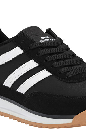 Slazenger OXYGEN I Erkek  Siyah / Beyaz Günlük Spor Ayakkabısı