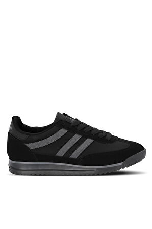 Slazenger OXYGEN I Erkek  Siyah / Koyu Gri Günlük Spor Ayakkabısı
