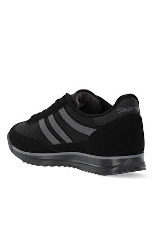 Slazenger OXYGEN I Erkek  Siyah / Koyu Gri Günlük Spor Ayakkabısı