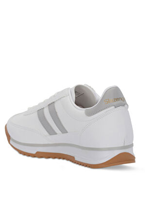 Slazenger OKLAHOMA Erkek  Beyaz / Gri Günlük Spor Ayakkabısı