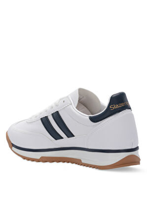 Slazenger OKLAHOMA Erkek  Beyaz / Lacivert Günlük Spor Ayakkabısı