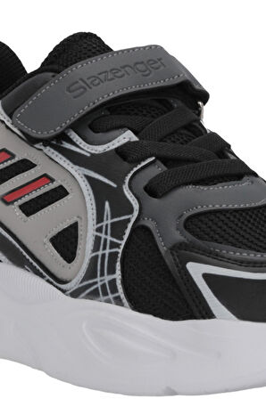 Slazenger KELSY Erkek Çocuk  Siyah / Kırmızı Günlük Spor Ayakkabısı