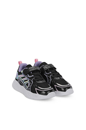 Slazenger KELSY Kız Çocuk  Siyah / Mor Günlük Spor Ayakkabısı