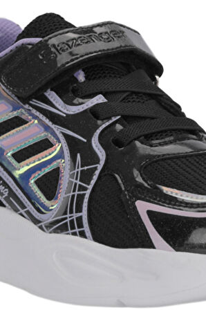 Slazenger KELSY   Siyah / Mor Günlük Spor Ayakkabısı