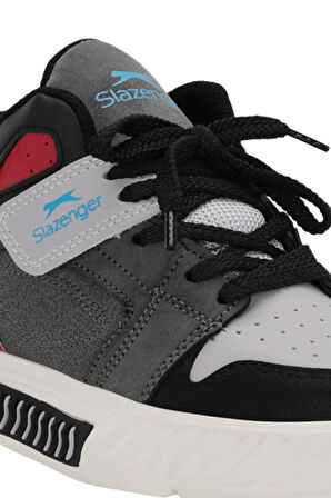 Slazenger NESS Çocuk  Siyah / Gri Günlük Spor Ayakkabısı