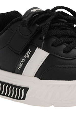Slazenger NIGEL Çocuk  Siyah / Beyaz Günlük Spor Ayakkabısı