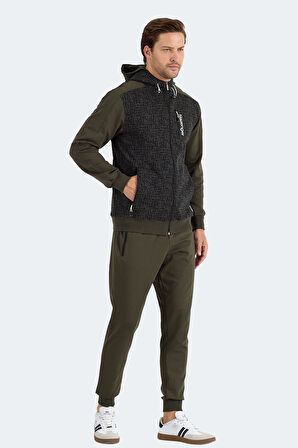 Slazenger FALOR Erkek  Haki Eşofman Takımı