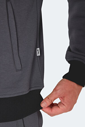 Slazenger FLICKER Erkek  Koyu Gri Eşofman Takımı