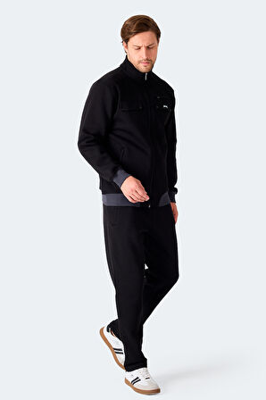 Slazenger FLICKER Erkek  Siyah Eşofman Takımı