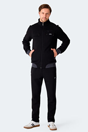 Slazenger FLICKER Erkek  Siyah Eşofman Takımı
