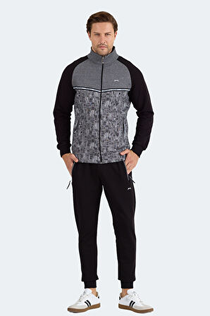Slazenger FERVOR Erkek  Siyah Eşofman Takımı