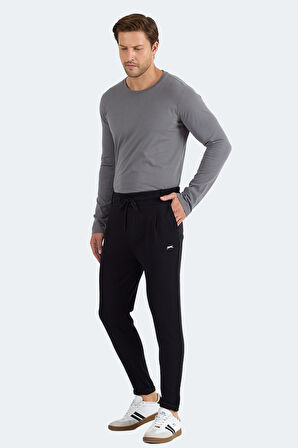 Slazenger FLORA Erkek  Siyah Eşofman Altı