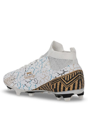 Slazenger CORNER Erkek Halı Saha Beyaz / Mavi Futbol Ayakkabısı