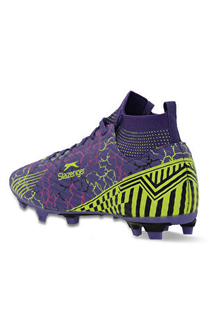 Slazenger CORNER Erkek Halı Saha Mor Futbol Ayakkabısı