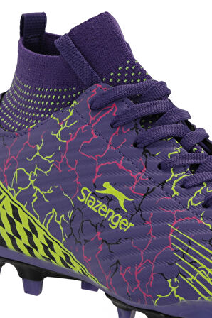 Slazenger CORNER Erkek Halı Saha Mor Futbol Ayakkabısı