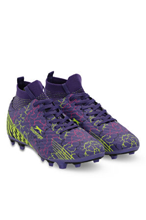 Slazenger CORNER Erkek Halı Saha Mor Futbol Ayakkabısı
