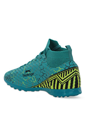 Slazenger CORNER Erkek Halı Saha Turkuaz Futbol Ayakkabısı
