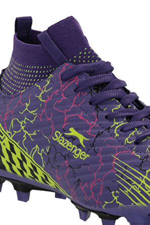 Slazenger CORNER Erkek Çocuk Halı Saha Mor Futbol Ayakkabısı