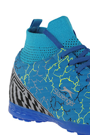 Slazenger CORNER Unisex Halı Saha Saks Mavi Futbol Ayakkabısı